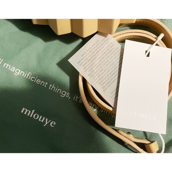 Mlouye | Mini Lantern Bag Pleated - Champagne | brand new - Picture 8 of 8